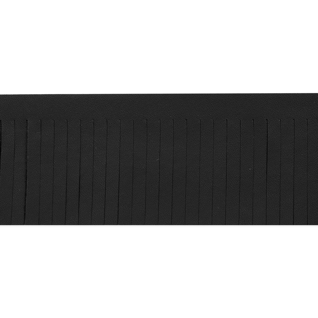 10 Yards of 2" Premium Vegan Leather Fringe Trim | 10 yard cut